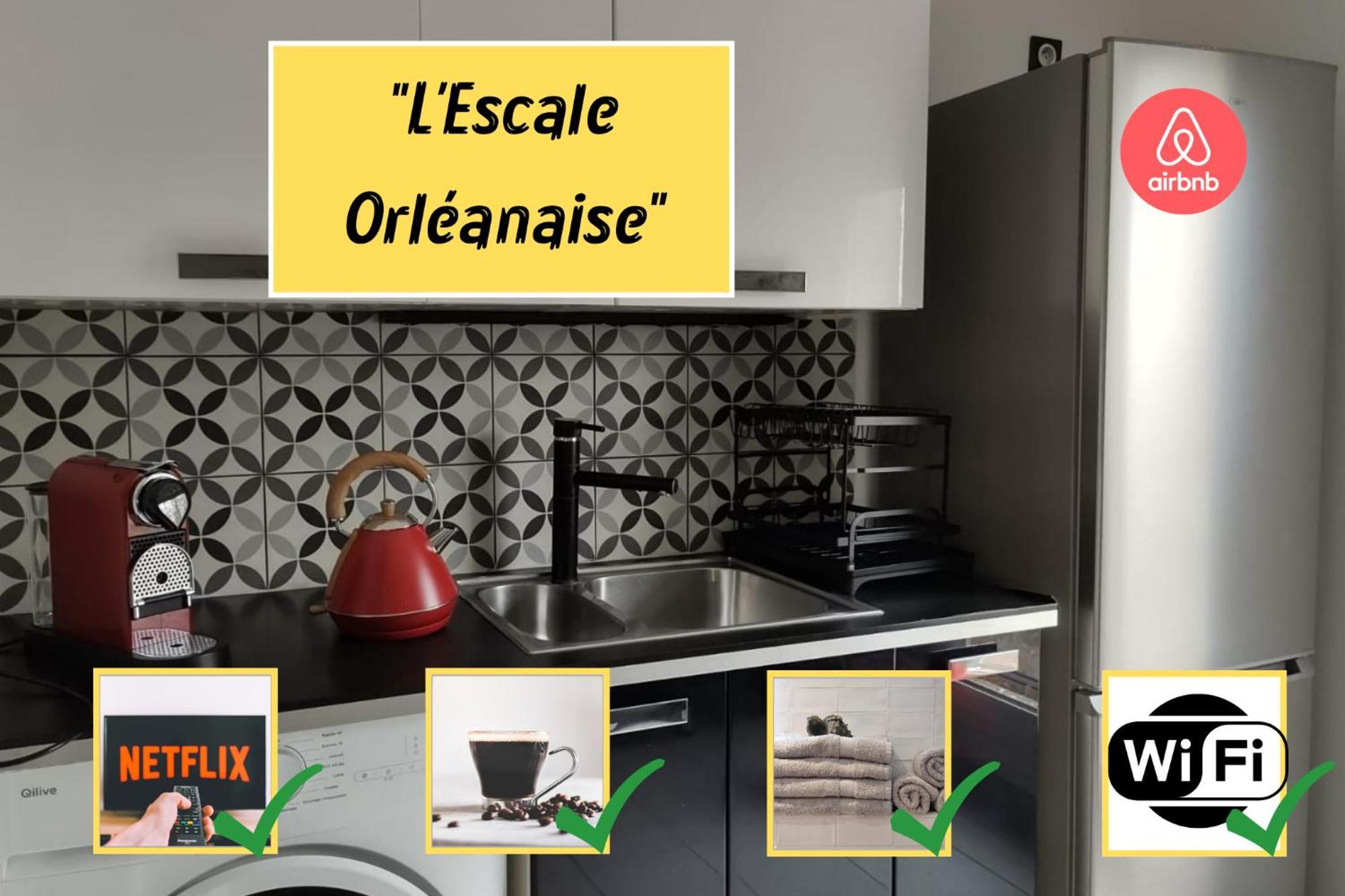 L'Escale Orleanaise Apartment Exterior photo